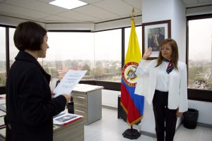 Foto evento de posesion Secretaria general 4