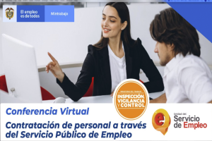 foto Conferencia virtual Contratación de personal a través del Servicio Público de Empleo 2