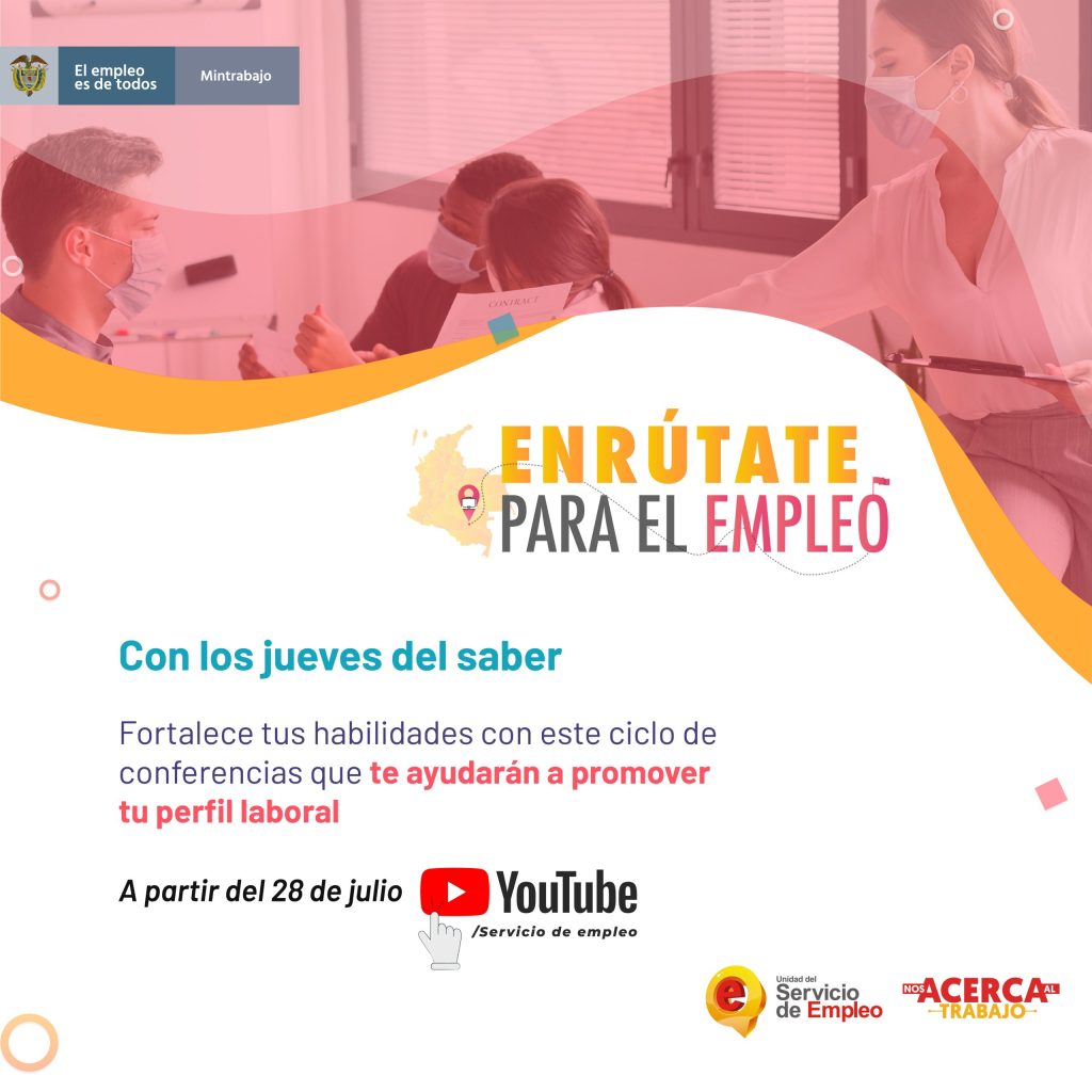 Foto publicacion Enrútate para el empleo con los #JuevesDelSaber