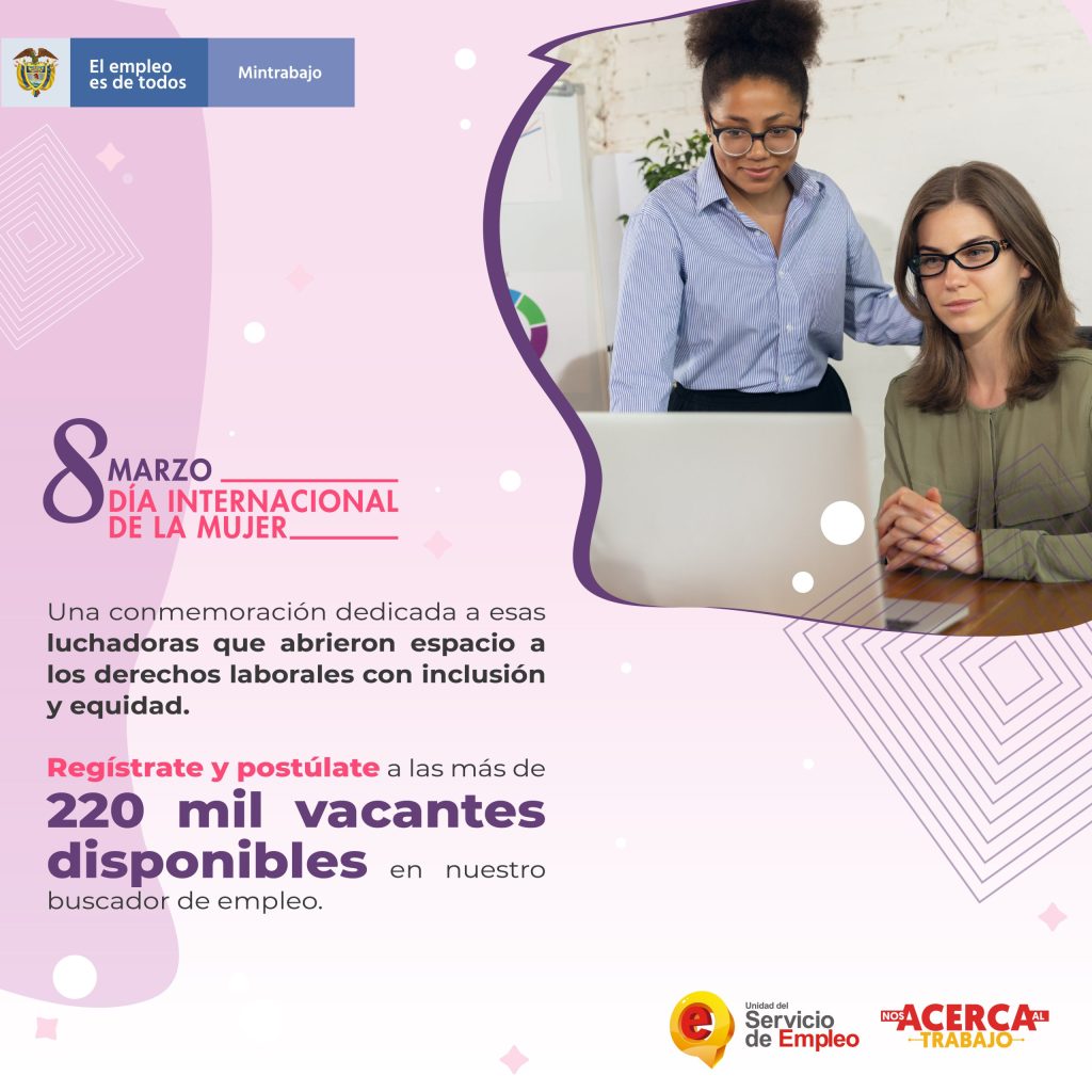 foto publicacion Boletín Mujeres | Marzo 2022