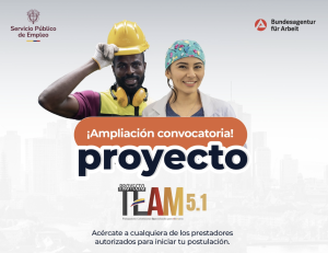 foto convocatoria del proyecto TEAM: 5.1, la primera del 2025