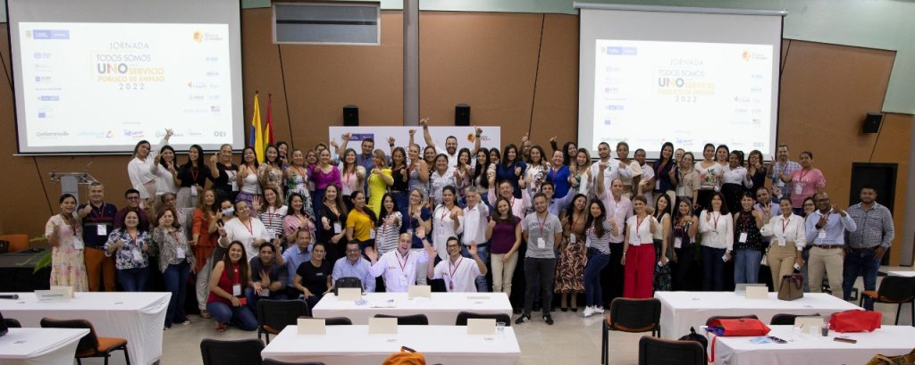 foto evento jornada Todos somos uno con el Servicio Público de Empleo