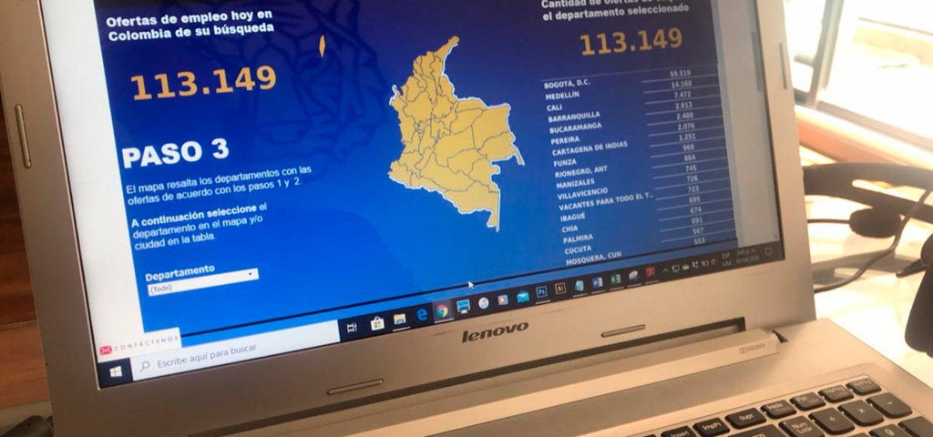 foto publicacion Bolsa Única de Empleo, herramienta para buscar trabajo desde la casa