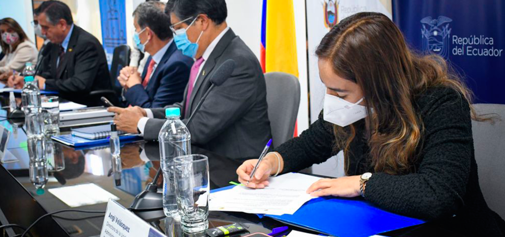 foto evento Unidad del SPE firmó memorando de entendimiento con Ecuador