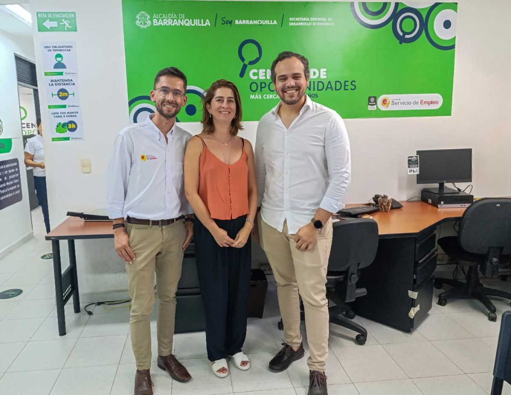 Foto visita productiva en Barranquilla