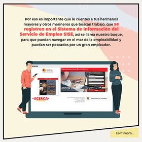 Ilustración de computador mostrando herramientas digitales para fortalecer el perfil laboral y mejorar el match de empleabilidad